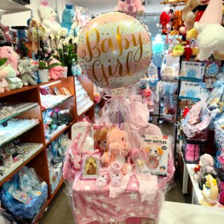 BABY CAKE - DIAPER CAKE FOR A NEWBORN GIRLΜΩΡΟΤΟΥΡΤΑ- DIAPER CAKE ΓΙΑ ΝΕΟΓΕΝΝΗΤΟ ΚΟΡΙΤΣΑΚΙ